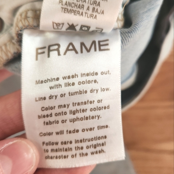 GUC FRAME Le High Skinny Crop in Pali, Size 28 - Picture 12 of 16